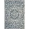 Darcy Ivory/Denim 2 ft. x 4 ft. Medallion Area Rug by Dynamic Rugs