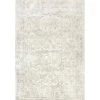 Quartz Ivory 2 ft. 2 in. x 7 ft. 7 in. Transitional Polyester Area Rug by Dynamic Rugs