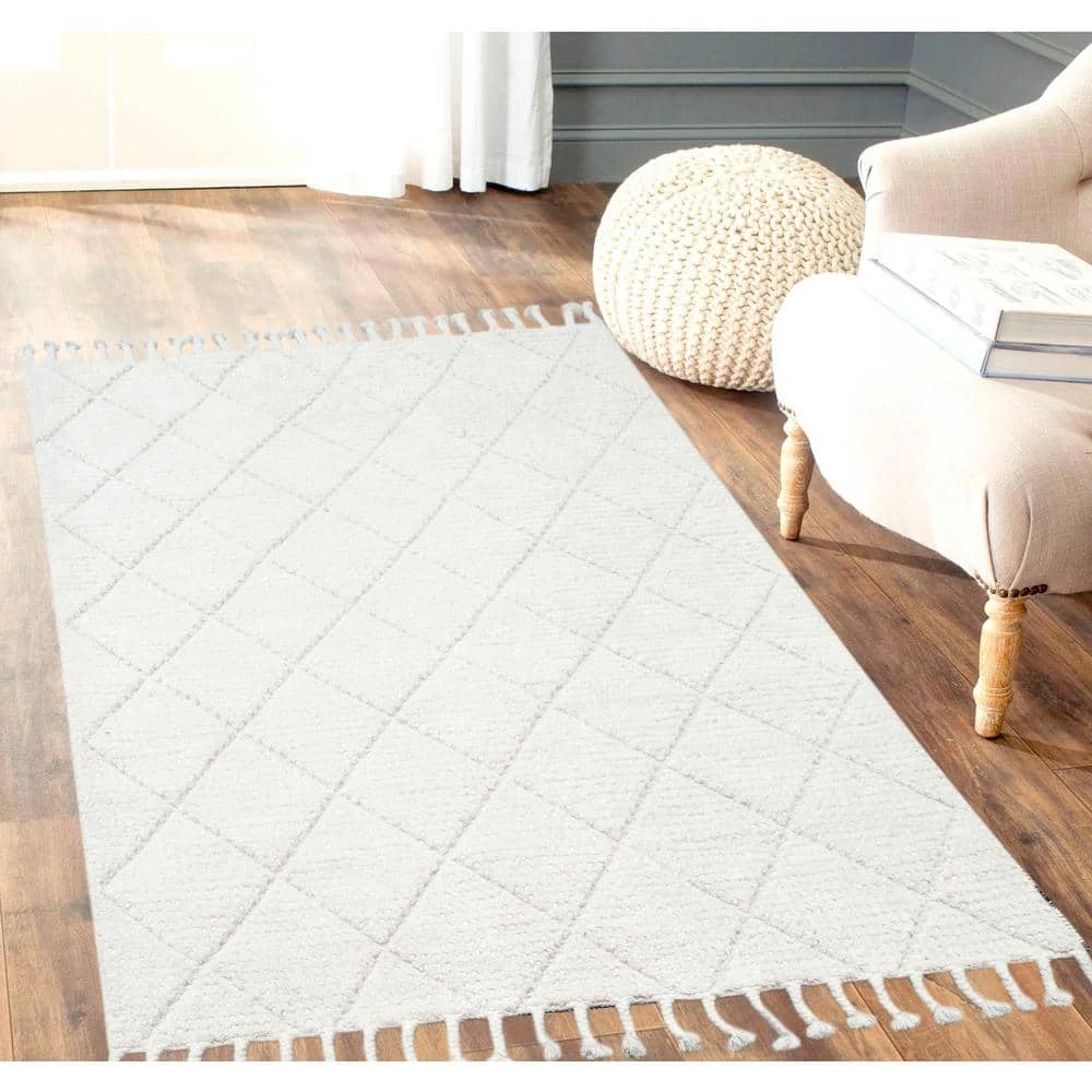 Moxie Ivory 8 ft. x 10 ft. Geometric Area Rug by Dynamic Rugs 4 Moxie Ivory 8 ft. x 10 ft. Geometric Area Rug by Dynamic Rugs - Image 4