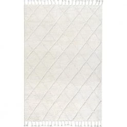 Moxie Ivory 8 ft. x 10 ft. Geometric Area Rug by Dynamic Rugs