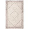 Abstract Ivory/Gray 9 ft. x 12 ft. Geometric Border Area Rug by SAFAVIEH