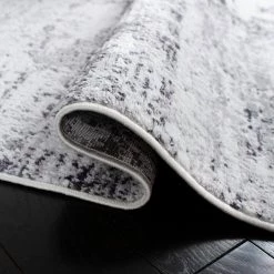 Amelia Ivory/Gray 11 ft. x 11 ft. Abstract Distressed Square Area Rug by SAFAVIEH 14 Amelia Ivory/Gray 11 ft. x 11 ft. Abstract Distressed Square Area Rug by SAFAVIEH -SAFAVIEH Shop ivory gray safavieh area rugs ala700c 11sq 1f 1000