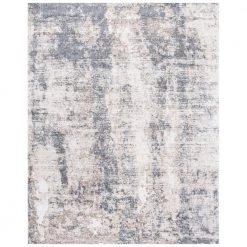 Aston Ivory/Gray 9 ft. x 12 ft. Geometric Abstract Area Rug by SAFAVIEH