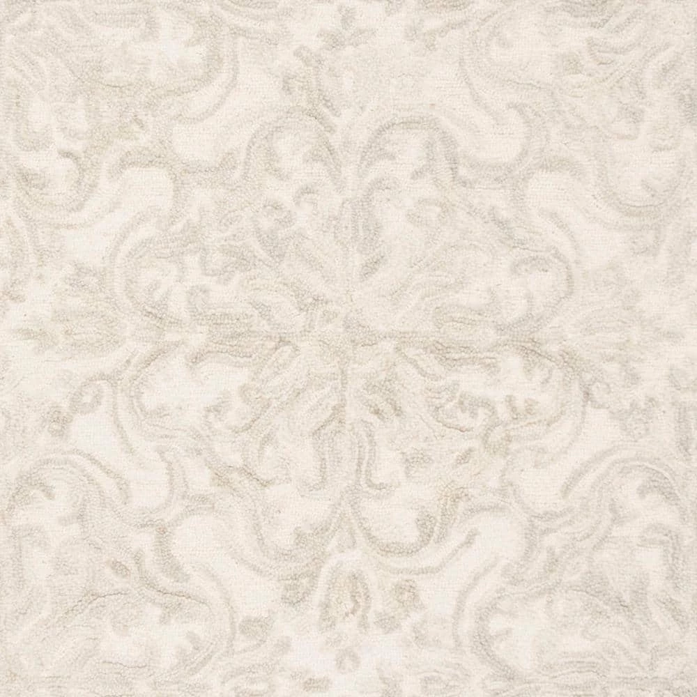 Blossom Ivory/Gray 8 ft. x 10 ft. Floral Area Rug by SAFAVIEH 5 Blossom Ivory/Gray 8 ft. x 10 ft. Floral Area Rug by SAFAVIEH - Image 5