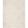 Blossom Ivory/Gray 9 ft. x 12 ft. Diamond Damask Floral Area Rug by SAFAVIEH