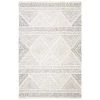 Micro-Loop Ivory/Gray 9 ft. x 12 ft. Geometric Area Rug by SAFAVIEH