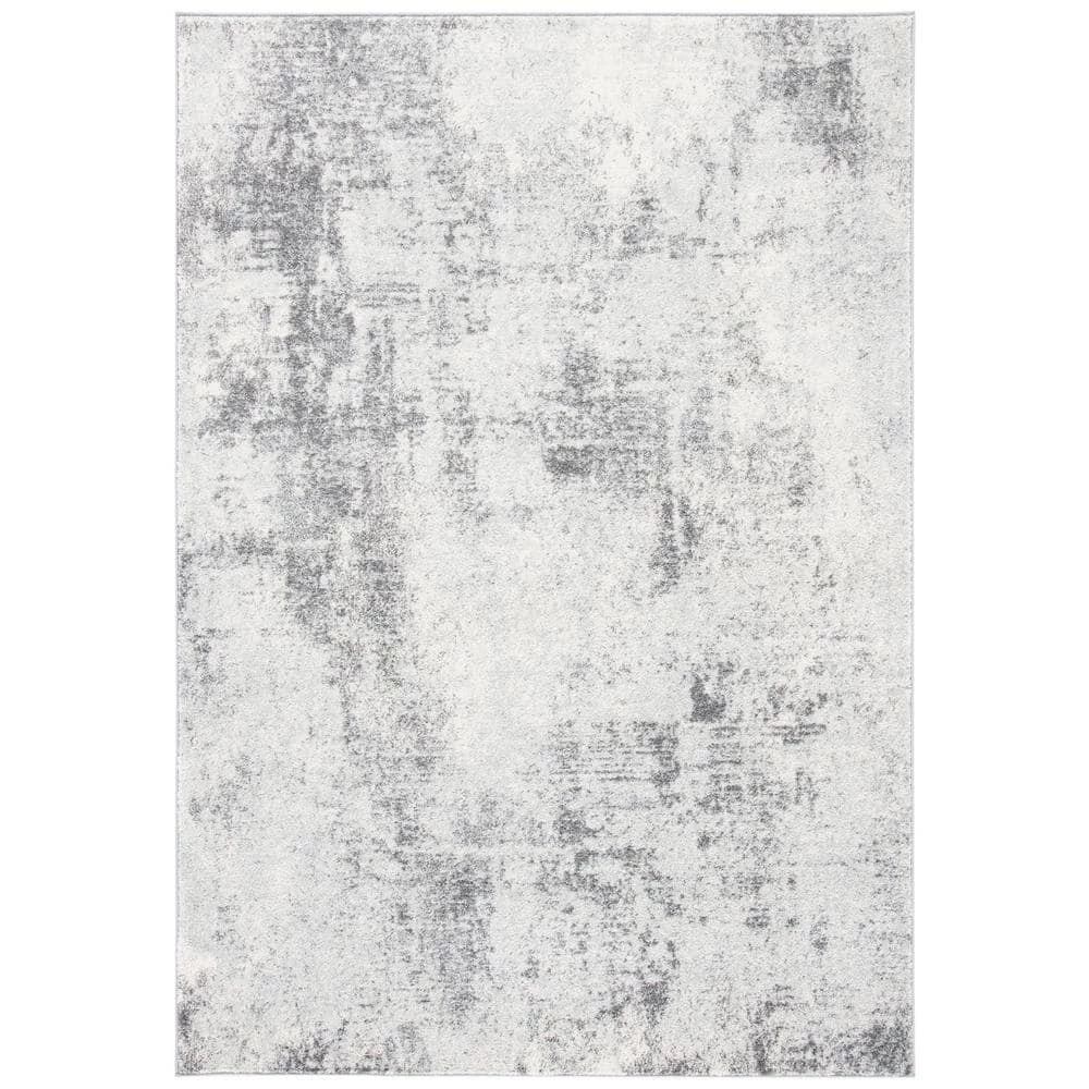 Tulum Ivory/Gray 9 ft. x 12 ft. Rustic Distressed Area Rug by SAFAVIEH 1 Tulum Ivory/Gray 9 ft. x 12 ft. Rustic Distressed Area Rug by SAFAVIEH