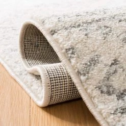 Tulum Ivory/Gray 9 ft. x 12 ft. Striped Tribal Geometric Area Rug by SAFAVIEH -SAFAVIEH Shop ivory gray safavieh area rugs tul272a 9 1f 1000