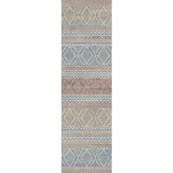 Falcon Ivory/Grey/Blue/Red/Gold 2 ft. 2 in. x 7 ft. 7 in. Geometric Area Rug by Dynamic Rugs 12 Falcon Ivory/Grey/Blue/Red/Gold 2 ft. 2 in. x 7 ft. 7 in. Geometric Area Rug by Dynamic Rugs -SAFAVIEH Shop ivory grey blue red gold dynamic rugs area rugs ff286803999 76 1000