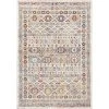 Falcon Ivory/Grey/Blue/Red/Gold 2 ft. 2 in. x 7 ft. 7 in. Oriental Area Rug by Dynamic Rugs