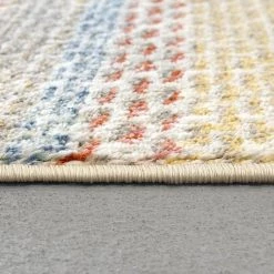 Falcon Ivory/Grey/Blue/Red/Gold 3 ft. 11 in. x 5 ft. 3 in. Geometric Area Rug by Dynamic Rugs 9 Falcon Ivory/Grey/Blue/Red/Gold 3 ft. 11 in. x 5 ft. 3 in. Geometric Area Rug by Dynamic Rugs -SAFAVIEH Shop ivory grey blue red gold dynamic rugs area rugs ff466803999 4f 1000