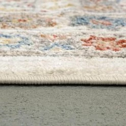 Falcon Ivory/Grey/Blue/Red/Gold 3 ft. 11 in. x 5 ft. 3 in. Oriental Area Rug by Dynamic Rugs 9 Falcon Ivory/Grey/Blue/Red/Gold 3 ft. 11 in. x 5 ft. 3 in. Oriental Area Rug by Dynamic Rugs -SAFAVIEH Shop ivory grey blue red gold dynamic rugs area rugs ff466807999 4f 1000