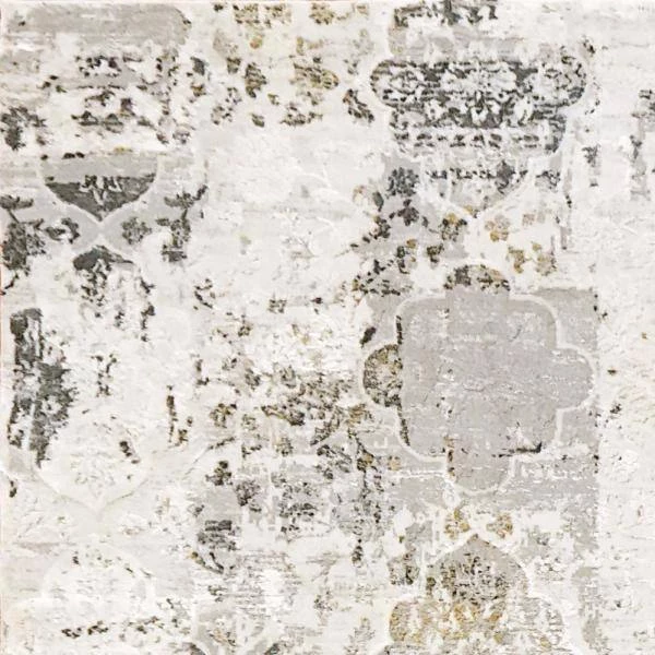 Quartz Ivory/Grey 2 ft. 2 in. x 7 ft. 7 in. Transitional Polyester Area Rug by Dynamic Rugs 2 Quartz Ivory/Grey 2 ft. 2 in. x 7 ft. 7 in. Transitional Polyester Area Rug by Dynamic Rugs - Image 2