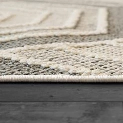Seville Ivory/Grey 5 ft. x 7 ft. Geometric Area Rug by Dynamic Rugs 8 Seville Ivory/Grey 5 ft. x 7 ft. Geometric Area Rug by Dynamic Rugs -SAFAVIEH Shop ivory grey dynamic rugs area rugs sv583611190 4f 1000