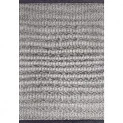 Vici Ivory/Grey 5 ft. x 8 ft. Woven Area Rug by Dynamic Rugs