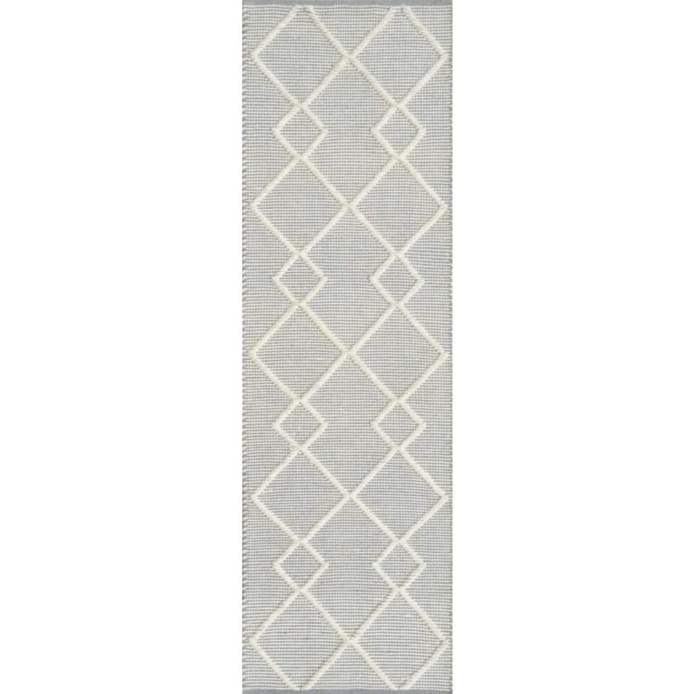 Maeve Ivory/Grey 2 ft. x 7 ft. 6 in. Geometric Area Rug by Dynamic Rugs 6 Maeve Ivory/Grey 2 ft. x 7 ft. 6 in. Geometric Area Rug by Dynamic Rugs - Image 6