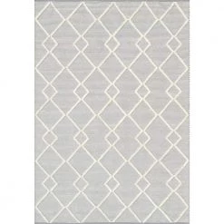Maeve Ivory/Grey 8 ft. x 10 ft. Geometric Area Rug by Dynamic Rugs