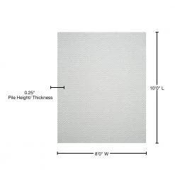 Montauk Ivory/Light Blue 8 ft. x 10 ft. Solid Area Rug by SAFAVIEH 14 Montauk Ivory/Light Blue 8 ft. x 10 ft. Solid Area Rug by SAFAVIEH -SAFAVIEH Shop ivory light blue safavieh area rugs mtk716b 8 76 1000