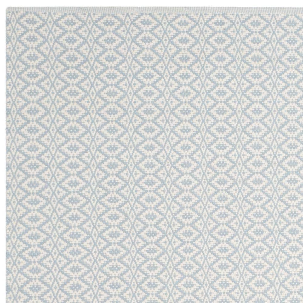 Montauk Ivory/Light Blue 8 ft. x 10 ft. Solid Area Rug by SAFAVIEH 6 Montauk Ivory/Light Blue 8 ft. x 10 ft. Solid Area Rug by SAFAVIEH - Image 6