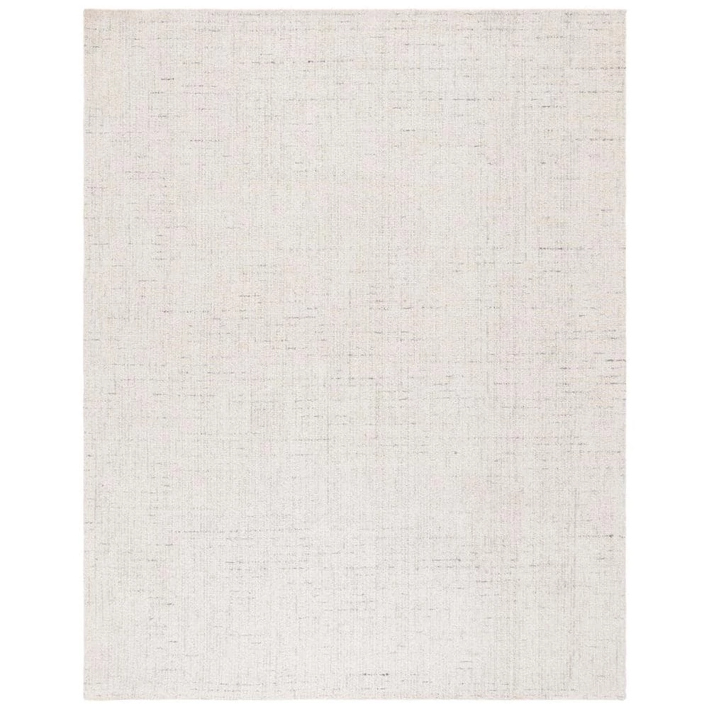 Abstract Ivory/Light Gray 9 ft. x 12 ft. Speckled Area Rug by SAFAVIEH 1 Abstract Ivory/Light Gray 9 ft. x 12 ft. Speckled Area Rug by SAFAVIEH