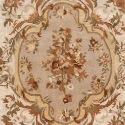 Empire Ivory/Light Gray 8 ft. x 11 ft. Border Area Rug by SAFAVIEH -SAFAVIEH Shop ivory light gray safavieh area rugs em414c 9 66 1000