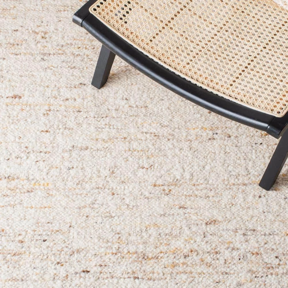 Natura Ivory/Light Gray 6 ft. x 9 ft. Solid Color Area Rug by SAFAVIEH 5 Natura Ivory/Light Gray 6 ft. x 9 ft. Solid Color Area Rug by SAFAVIEH - Image 5