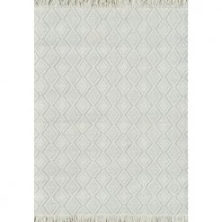 Lola Ivory/Light/Grey 8 ft. x 10 ft. Geometric Area Rug by Dynamic Rugs