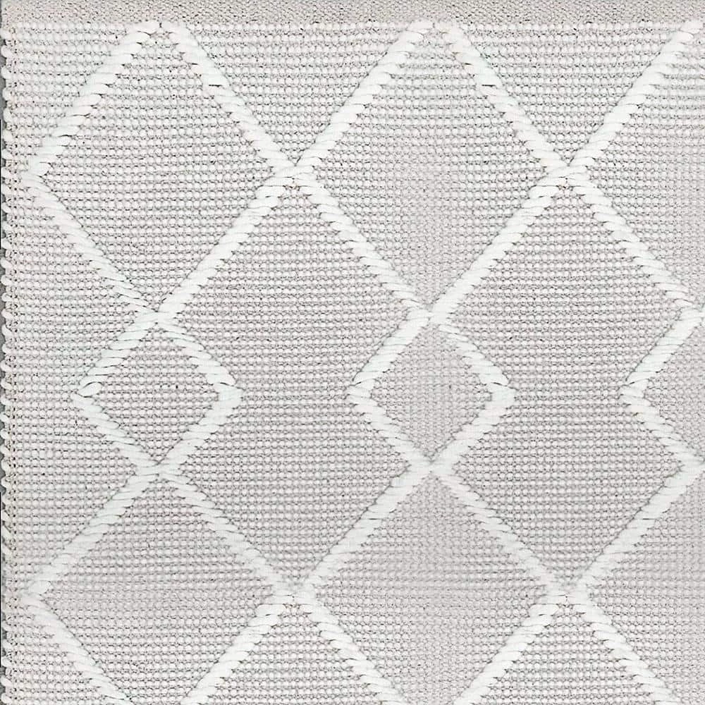 Maeve Ivory/Light Grey 2 ft. x 7 ft. 6 in. Geometric Area Rug by Dynamic Rugs 4 Maeve Ivory/Light Grey 2 ft. x 7 ft. 6 in. Geometric Area Rug by Dynamic Rugs - Image 4