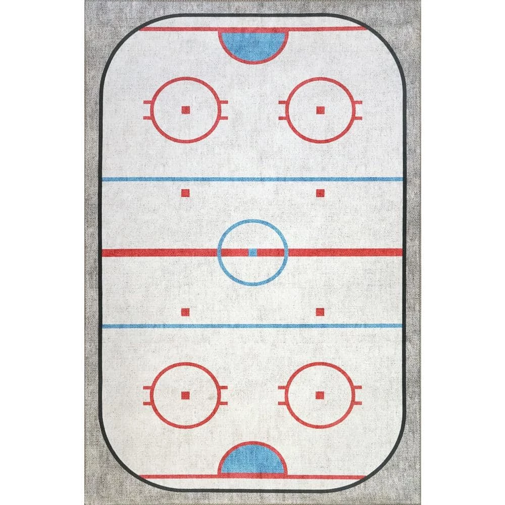 Kidz Ivory Multi 5 ft. x 7 ft. Children Polyester Area Rug by Dynamic Rugs 1 Kidz Ivory Multi 5 ft. x 7 ft. Children Polyester Area Rug by Dynamic Rugs