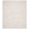 Rag Rug Ivory/Multi 8 ft. x 10 ft. Gradient Striped Area Rug by SAFAVIEH