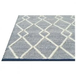 Maeve Ivory/Navy 2 ft. x 7 ft. 6 in. Geometric Area Rug by Dynamic Rugs -SAFAVIEH Shop ivory navy dynamic rugs area rugs zq282728150 c3 1000