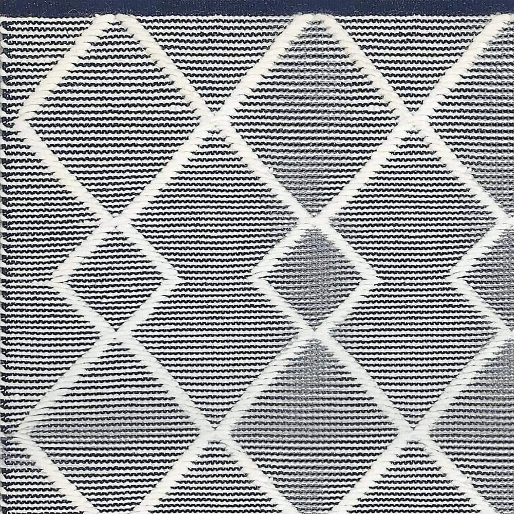Maeve Ivory/Navy 5 ft. x 8 ft. Geometric Area Rug by Dynamic Rugs 4 Maeve Ivory/Navy 5 ft. x 8 ft. Geometric Area Rug by Dynamic Rugs - Image 4