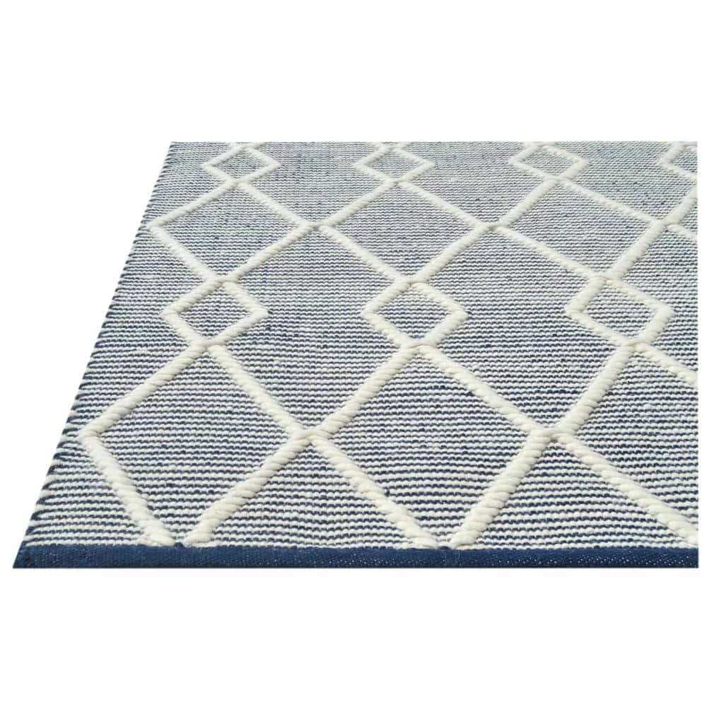 Maeve Ivory/Navy 5 ft. x 8 ft. Geometric Area Rug by Dynamic Rugs 3 Maeve Ivory/Navy 5 ft. x 8 ft. Geometric Area Rug by Dynamic Rugs - Image 3