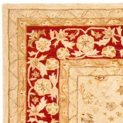 Anatolia Ivory/Red 8 ft. x 10 ft. Border Area Rug by SAFAVIEH -SAFAVIEH Shop ivory red safavieh area rugs an522c 8 77 1000