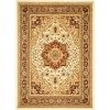 Lyndhurst Ivory/Red 10 ft. x 14 ft. Border Area Rug by SAFAVIEH