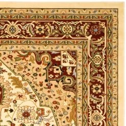 Lyndhurst Ivory/Red 10 ft. x 14 ft. Border Area Rug by SAFAVIEH 15 Lyndhurst Ivory/Red 10 ft. x 14 ft. Border Area Rug by SAFAVIEH -SAFAVIEH Shop ivory red safavieh area rugs lnh330a 10 c3 1000