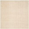 Natural Fiber Ivory 9 ft. x 9 ft. Square Solid Area Rug by SAFAVIEH
