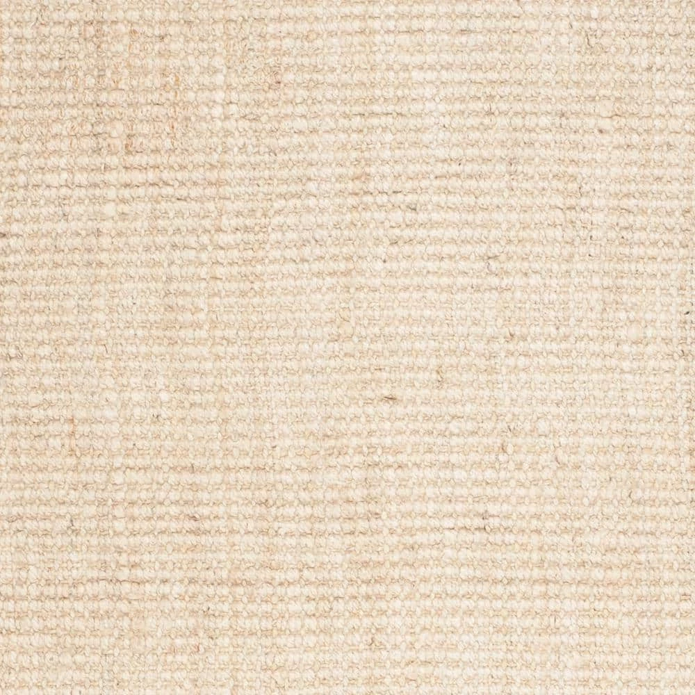 Natural Fiber Ivory 9 ft. x 9 ft. Square Solid Area Rug by SAFAVIEH 5 Natural Fiber Ivory 9 ft. x 9 ft. Square Solid Area Rug by SAFAVIEH - Image 5