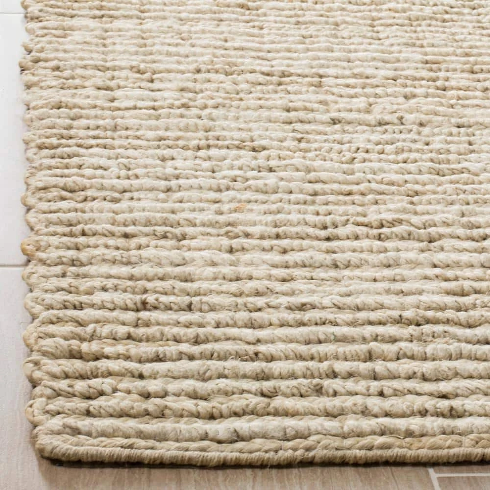 Natural Fiber Ivory 9 ft. x 12 ft. Area Rug by SAFAVIEH 3 Natural Fiber Ivory 9 ft. x 12 ft. Area Rug by SAFAVIEH - Image 3