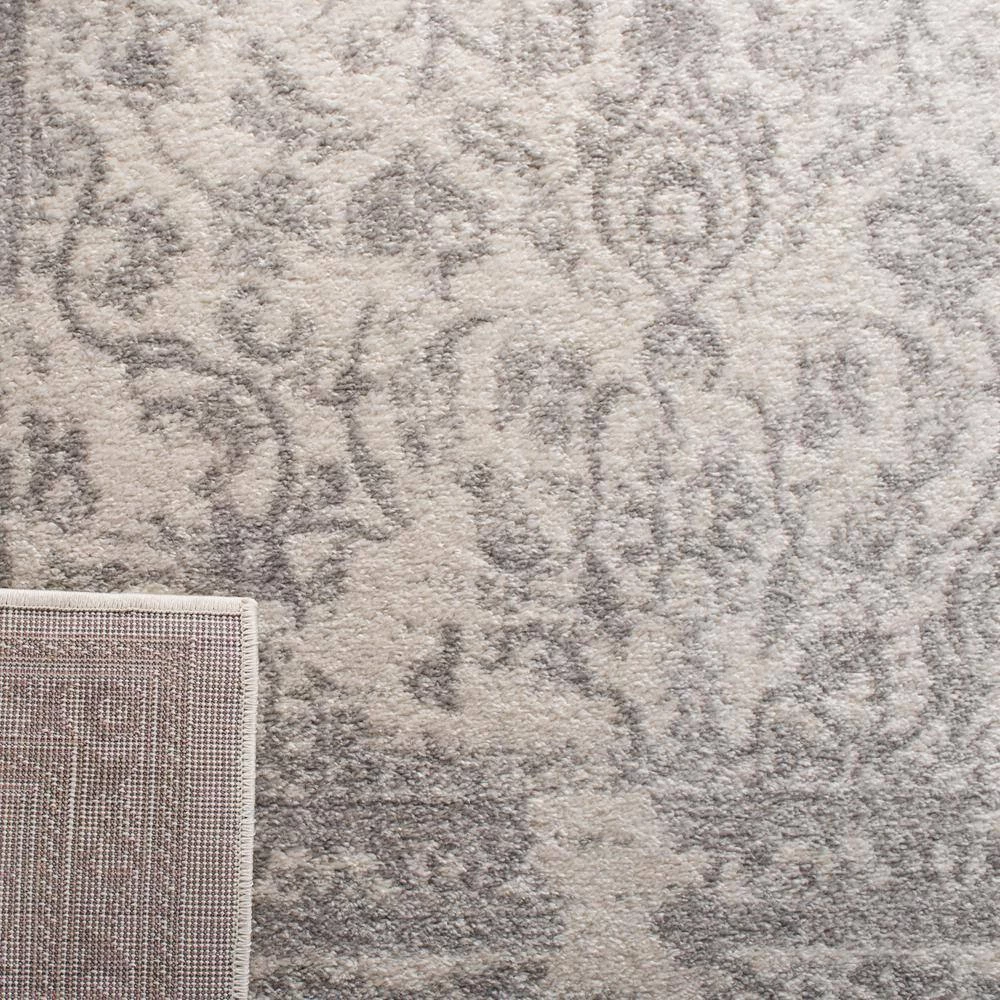 Adirondack Ivory/Silver 11 ft. x 15 ft. Border Area Rug by SAFAVIEH 4 Adirondack Ivory/Silver 11 ft. x 15 ft. Border Area Rug by SAFAVIEH - Image 4