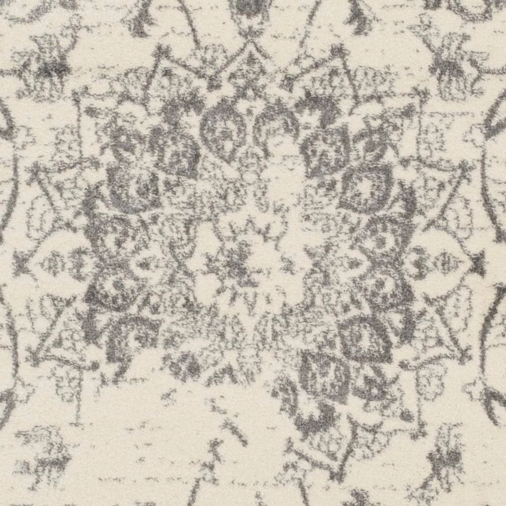 Adirondack Ivory/Silver 11 ft. x 15 ft. Border Area Rug by SAFAVIEH 5 Adirondack Ivory/Silver 11 ft. x 15 ft. Border Area Rug by SAFAVIEH - Image 5