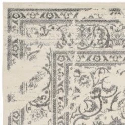 Adirondack Ivory/Silver 11 ft. x 15 ft. Border Area Rug by SAFAVIEH 17 Adirondack Ivory/Silver 11 ft. x 15 ft. Border Area Rug by SAFAVIEH -SAFAVIEH Shop ivory silver safavieh area rugs adr101b 1115 77 1000