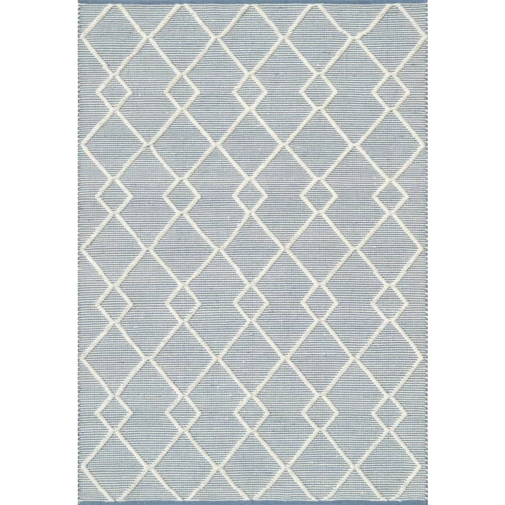 Maeve Ivory/Slate/Blue 8 ft. x 10 ft. Geometric Area Rug by Dynamic Rugs 1 Maeve Ivory/Slate/Blue 8 ft. x 10 ft. Geometric Area Rug by Dynamic Rugs