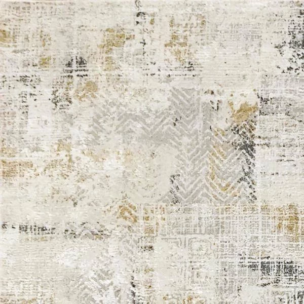 Quartz Ivory/Slate 2 ft. x 3 ft. 11 in. Transitional Polyester Area Rug by Dynamic Rugs 2 Quartz Ivory/Slate 2 ft. x 3 ft. 11 in. Transitional Polyester Area Rug by Dynamic Rugs - Image 2