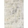 Quartz Ivory/Slate 2 ft. x 3 ft. 11 in. Transitional Polyester Area Rug by Dynamic Rugs