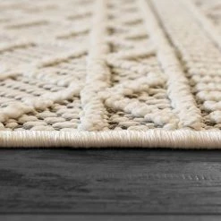 Seville Ivory/Soft Grey 7 ft. 10 in. x 10 ft. Geometric Area Rug by Dynamic Rugs 8 Seville Ivory/Soft Grey 7 ft. 10 in. x 10 ft. Geometric Area Rug by Dynamic Rugs -SAFAVIEH Shop ivory soft grey dynamic rugs area rugs sv9123610109 4f 1000