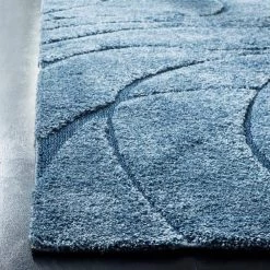 Florida Shag Light Blue/Blue 9 ft. x 12 ft. Solid Area Rug by SAFAVIEH 11 Florida Shag Light Blue/Blue 9 ft. x 12 ft. Solid Area Rug by SAFAVIEH -SAFAVIEH Shop light blue blue safavieh area rugs sg471 6065 9 1d 1000