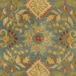 Anatolia Light Blue/Ivory 9 ft. x 12 ft. Floral Area Rug by SAFAVIEH 17 Anatolia Light Blue/Ivory 9 ft. x 12 ft. Floral Area Rug by SAFAVIEH -SAFAVIEH Shop light blue ivory safavieh area rugs an544d 9 77 1000