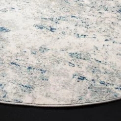 Brentwood Light Gray/Blue 9 ft. x 9 ft. Round Abstract Area Rug by SAFAVIEH -SAFAVIEH Shop light gray blue safavieh area rugs bnt822f 9r c3 1000