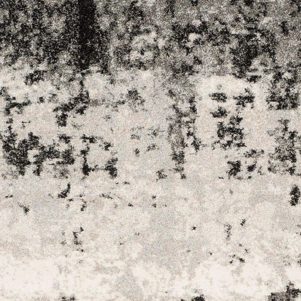 Retro Light Grey/Grey 8 ft. x 10 ft. Floral Area Rug by SAFAVIEH 5 Retro Light Grey/Grey 8 ft. x 10 ft. Floral Area Rug by SAFAVIEH - Image 5